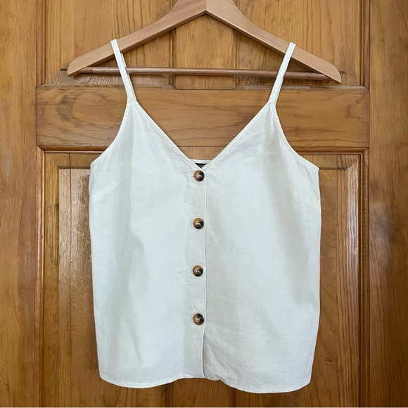 TOPSHOP Button Front Camisole Tank - Picture 4 of 8